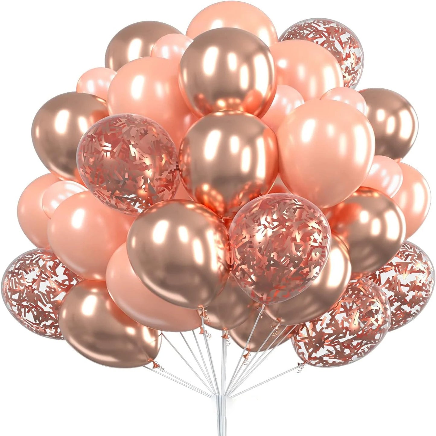 30Pcs of 30 cm Metallic Balloons