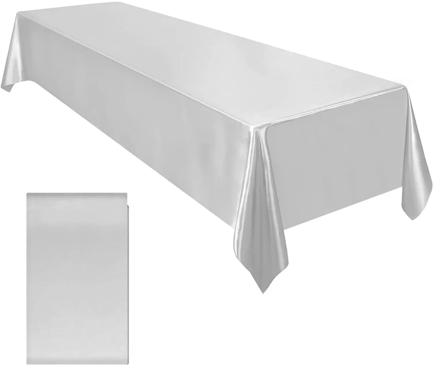 Satin tablecloth