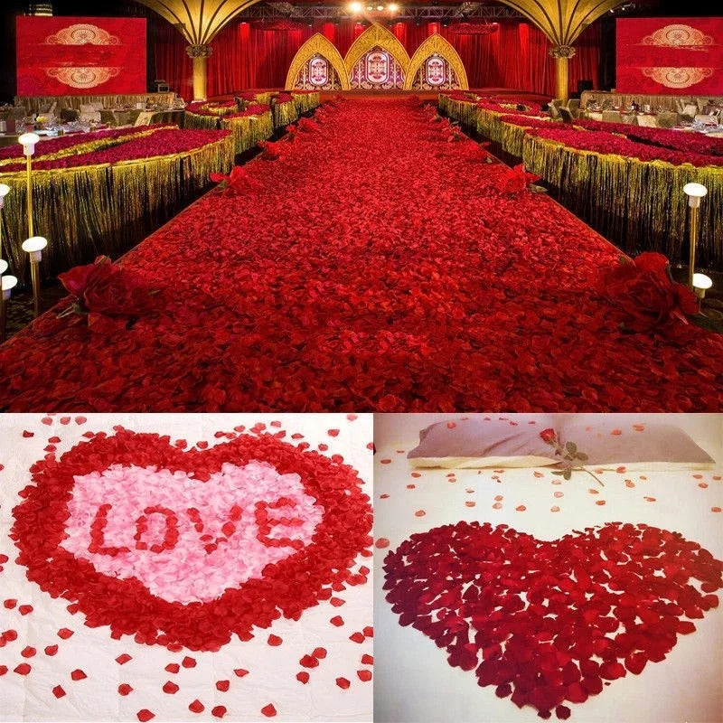 Artificial rose petals 1000 pcs