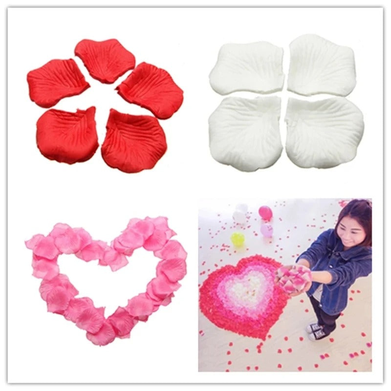 Artificial rose petals 1000 pcs