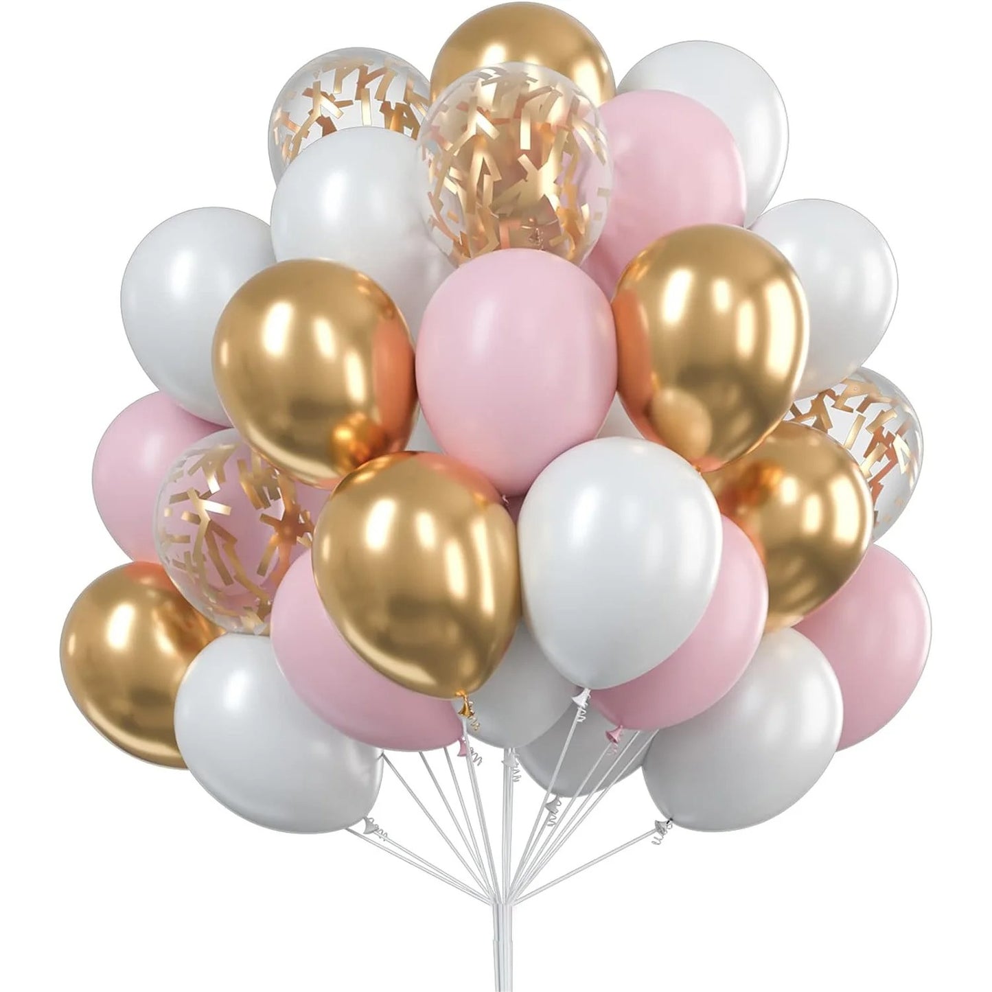 30Pcs of 30 cm Metallic Balloons